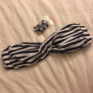 Striped Bikini Top